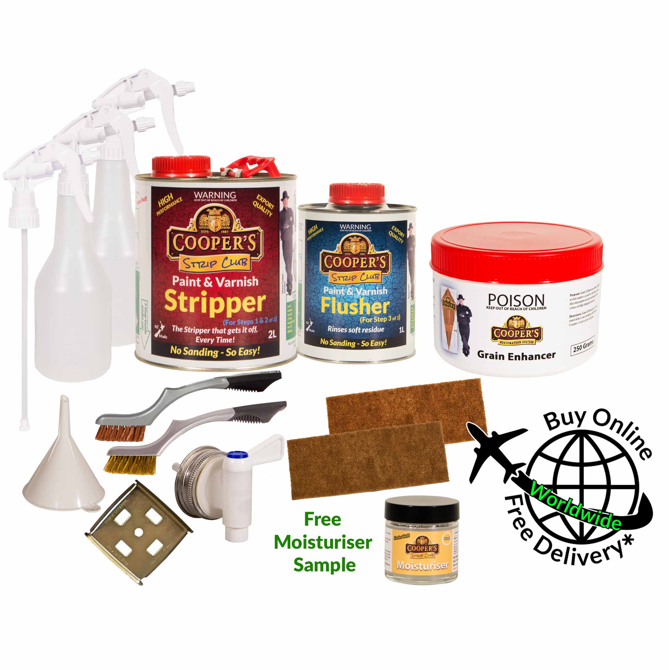 Outdoor Furniture Stripping Pack A (2 Pack Litres)